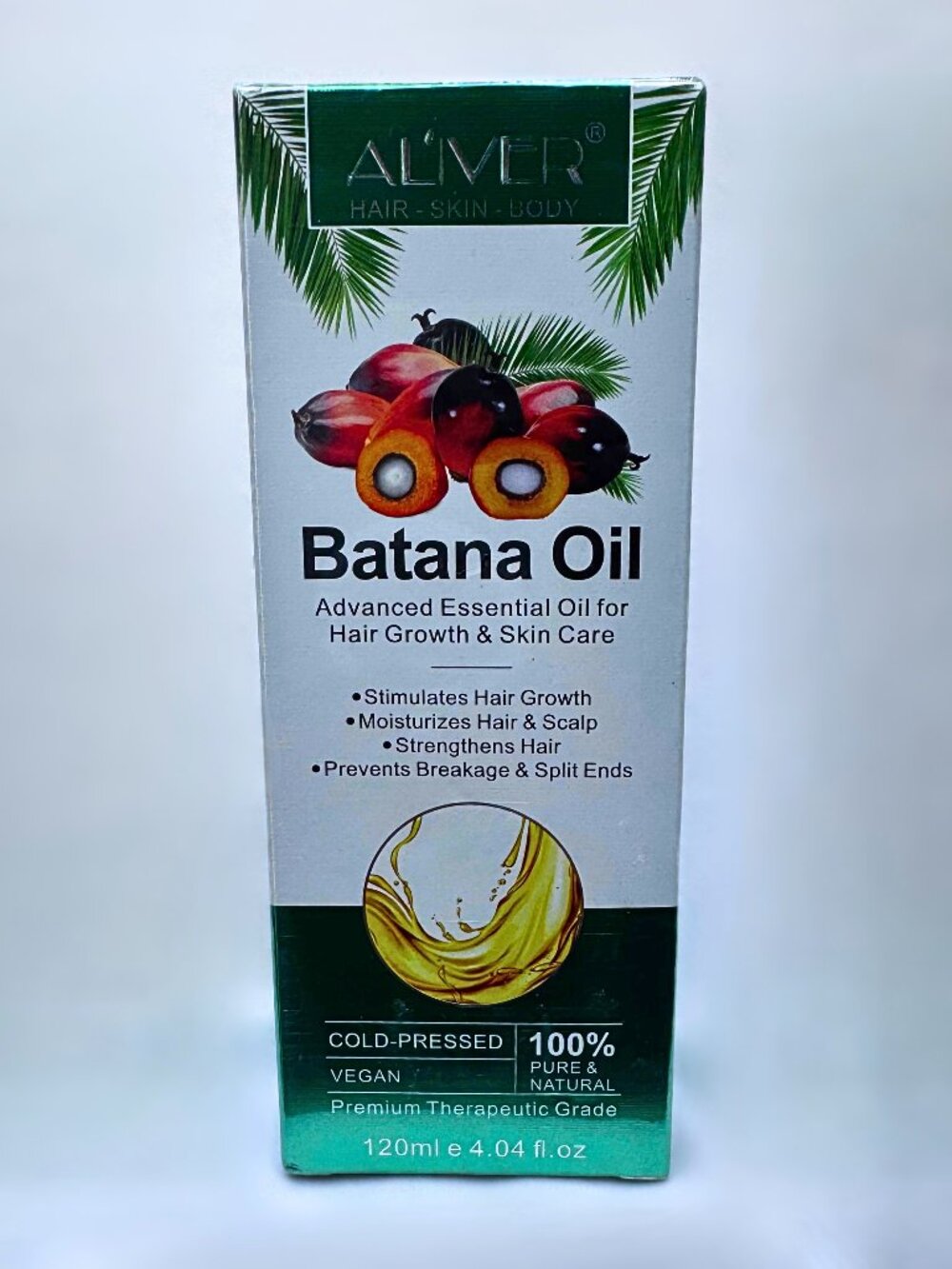 AL'IVER Vegan Cold Pressed Batana Oil | Hair Growth & Moisturies Scalp | Natural